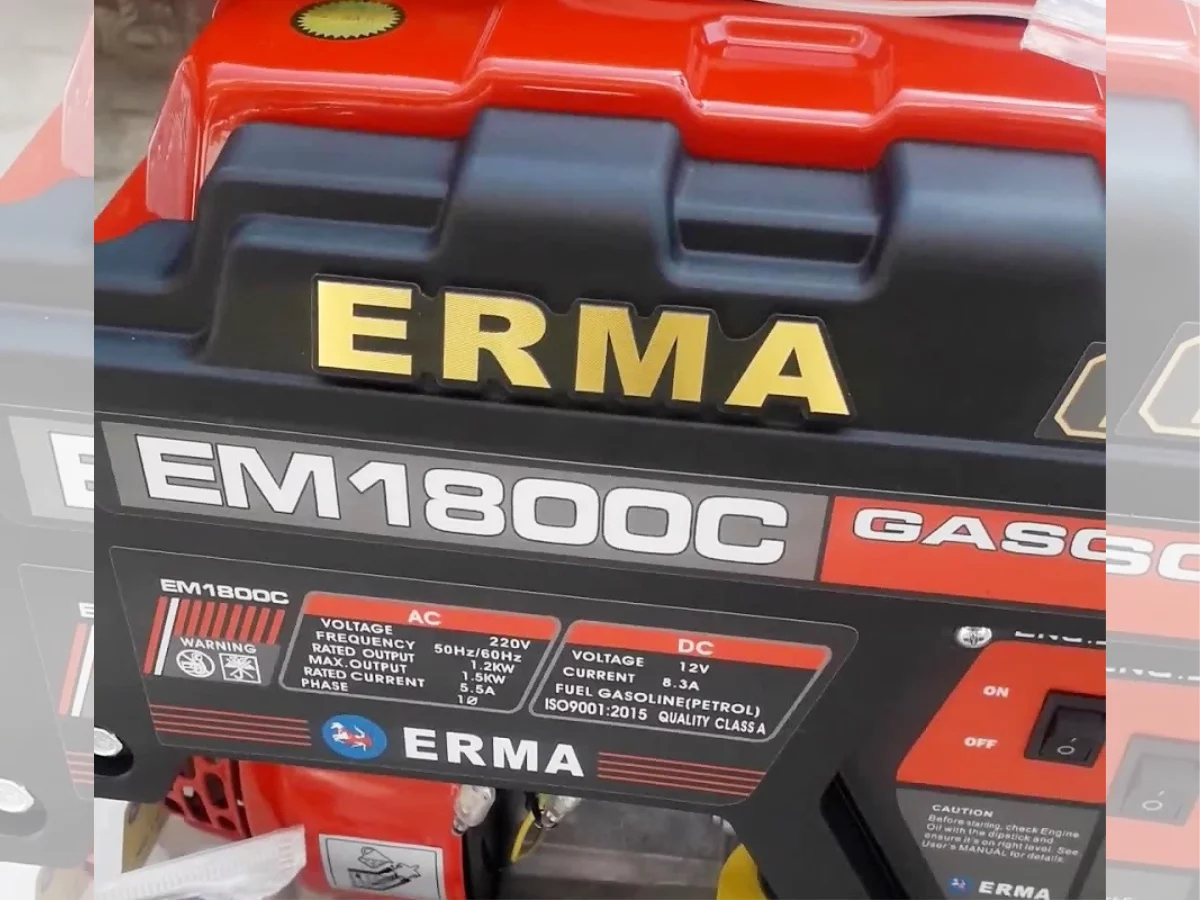 موتور برق بنزینی ارما ۱.۵ کیلووات 4 زمانه هندلی