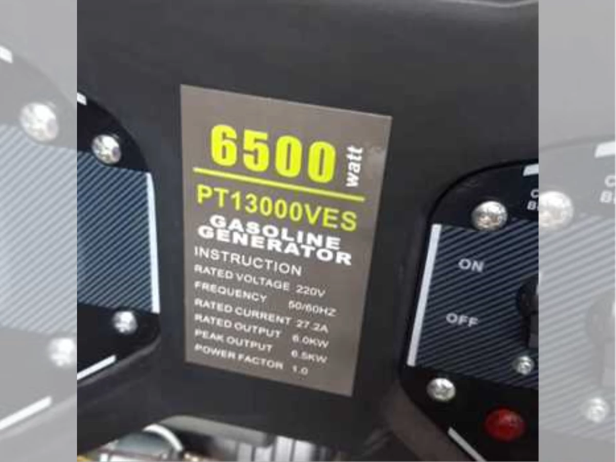 موتور برق ۶.۵ کیلووات پوتر مدل ۱۳۰۰۰ 