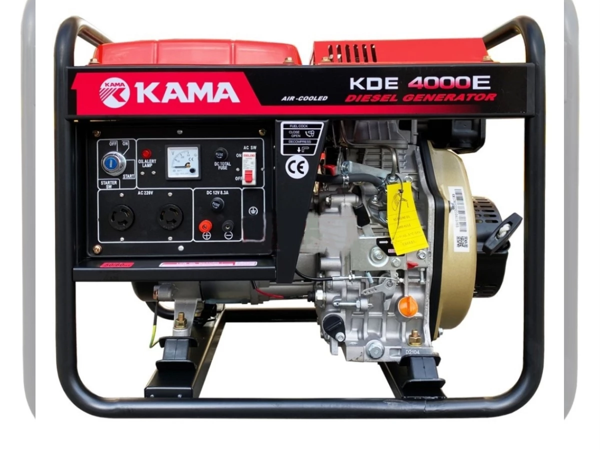 موتور برق کاما 3 کیلو وات دیزلی مدل kama KDE4000E 